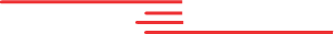 ligne à l'autre image avec la partie des lignes rouges du logo de la société d'une ligne à l'autre
