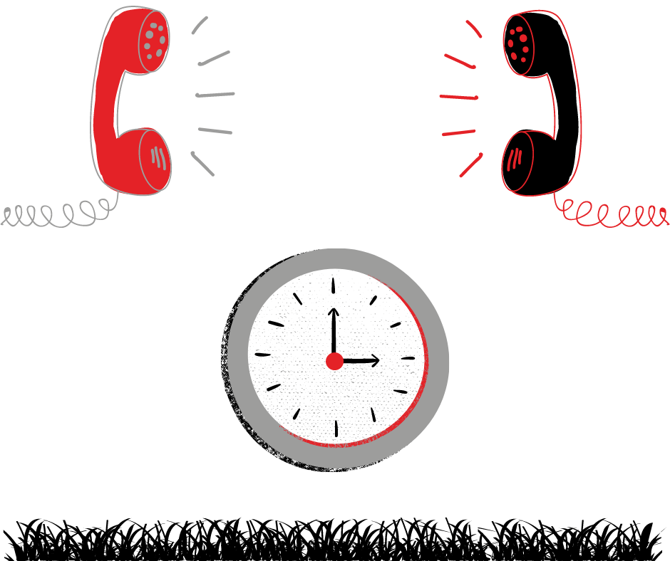 La gestion du temps par l'entreprise d'une ligne à l'autre, c'est une prestation efficace qui vous permet d'être opérationnel et moins stressé: ici une photo d'un cadran d'horloge