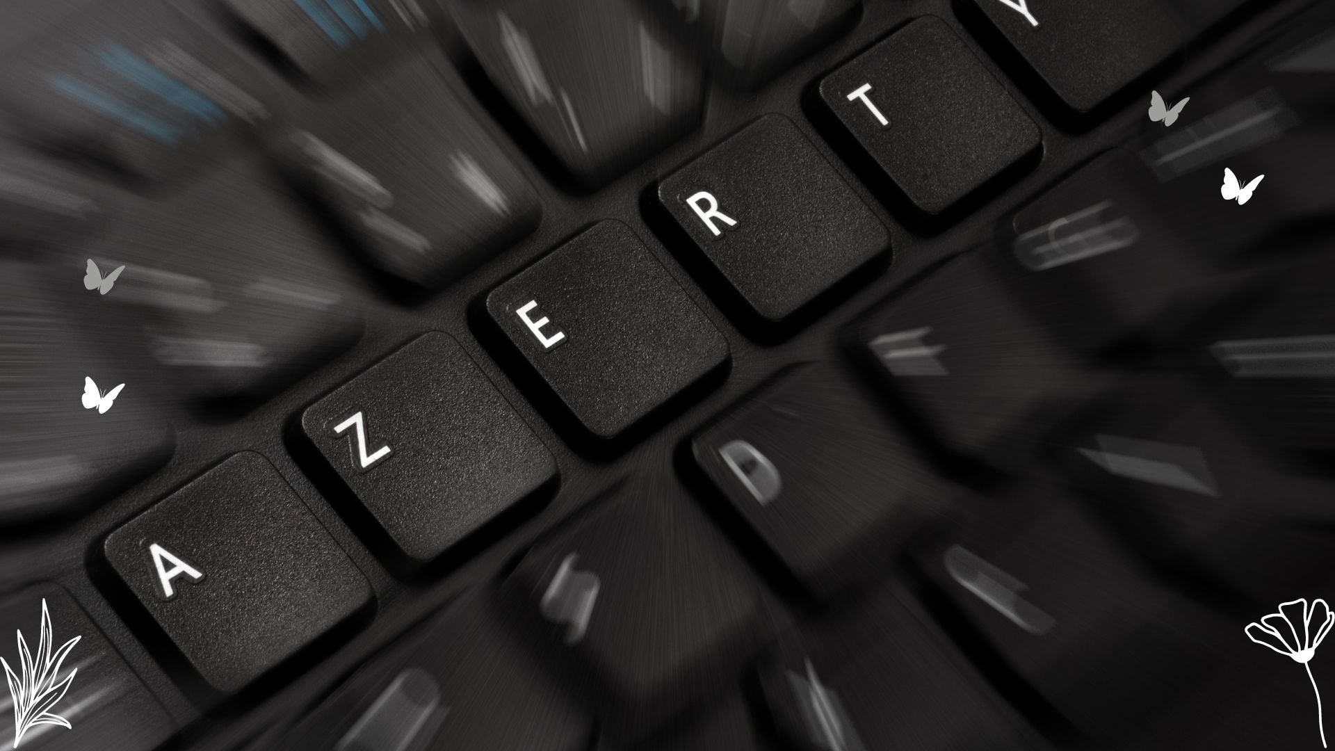 Le clavier est un outil de communication au travail secret