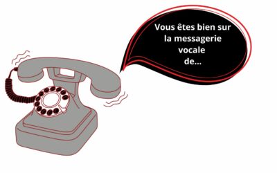 L’utilité d’un message d’annonce de boîte vocale